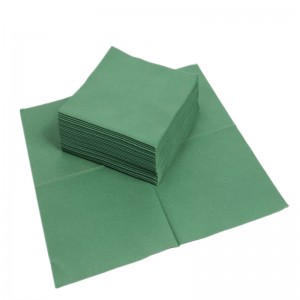 โรงงานขายส่งโลโก้ที่กำหนดเองพิมพ์ค๊อกเทลกระดาษ Serviettes กระดาษสง่างามผ้าเช็ดปาก